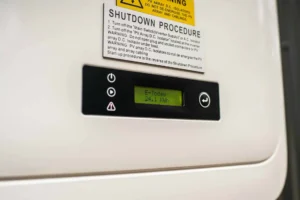 faulty solar inverter that needs replacing