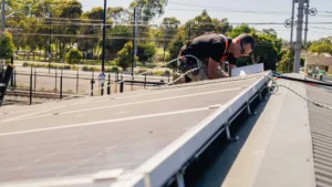 electrician finding a solar fault in Lilydale